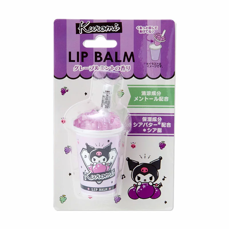 Japan Sanrio Store NEW Lip Balm Kitty, Melody, Cinnamoroll, Kuromi, Pochacco