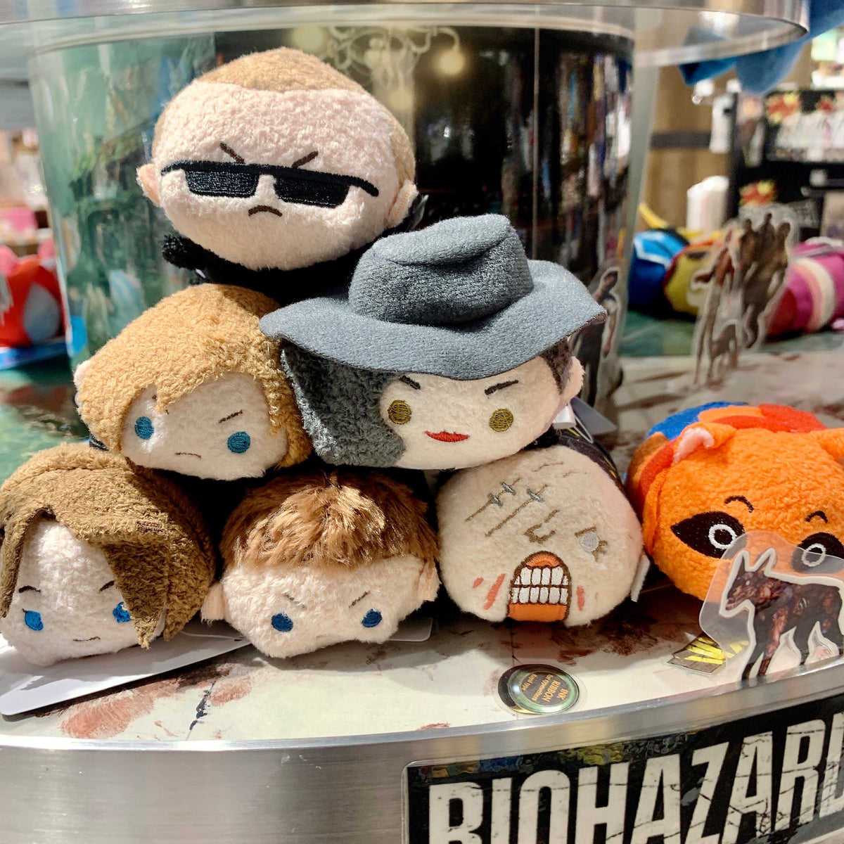 リボコングッズ Biohazard Resident Evil Mascot Plush CAPCOROM CAPCOM STORE Limited