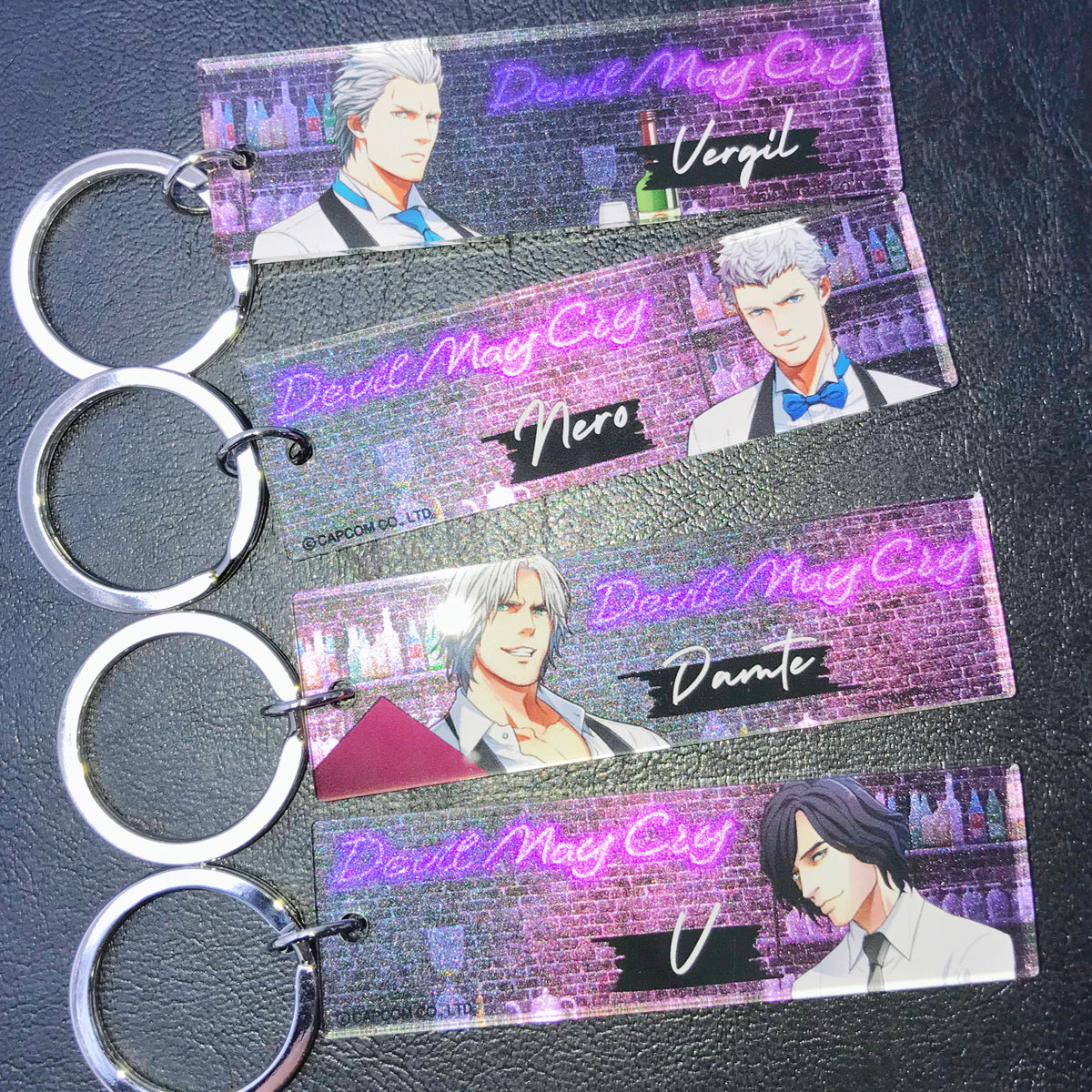 Japan Capcom STORE Devil May Cry Blind bag Acrylic Key chain