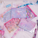 Japan Sanrio STORE Flat multifunction bag Little Twin Stars/Cinnamoroll/kitty
