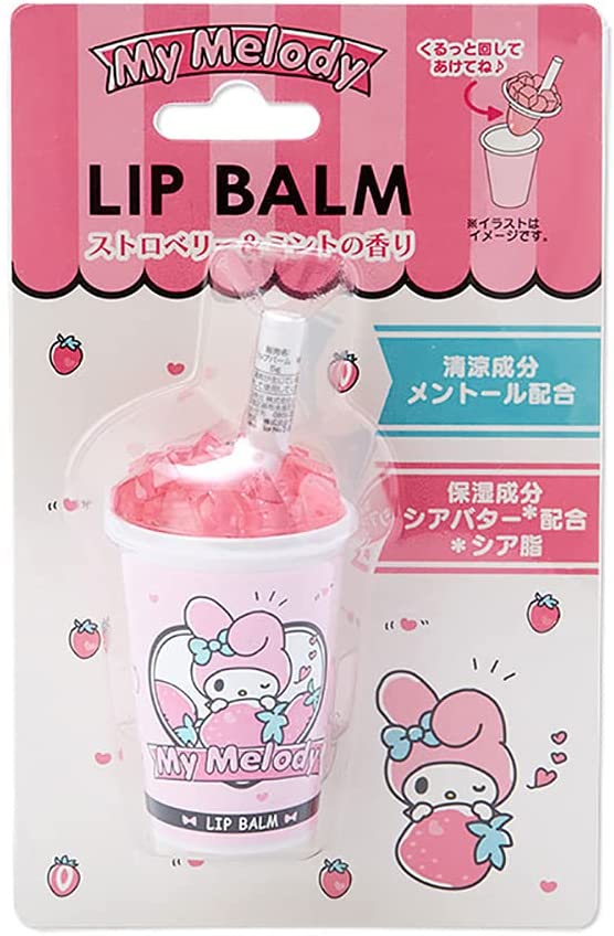 Japan Sanrio Store NEW Lip Balm Kitty, Melody, Cinnamoroll, Kuromi, Pochacco