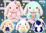 Pote Usa Loppy Wish Upon a Star Bag Charm Plush Key chain