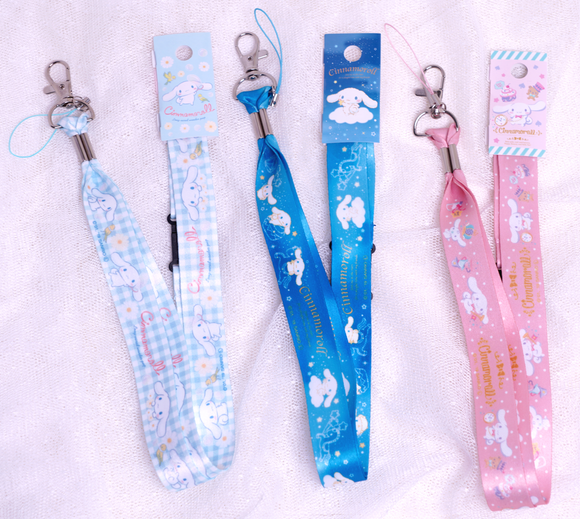 JAPAN Sanrio Store Cinnamoroll tamagotchi Neck Strap/keychain TOTAL 3 Types!